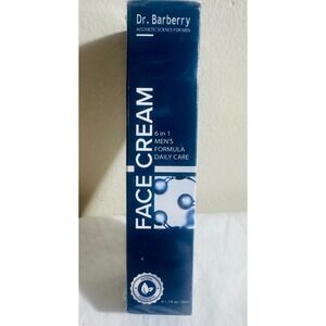 Dr Barberry 6-in-1 Men's Face Cream Daily Moisturizer 1.7 oz Sealed Exp 2028